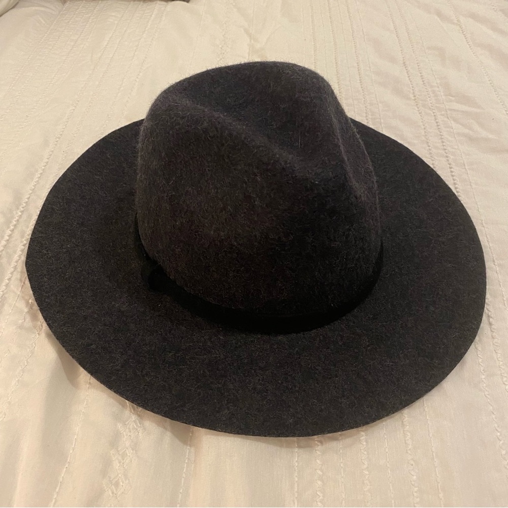 Wool Hat - Charcoal Gray